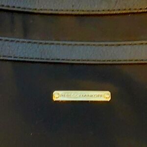 Authentic Rebecca Minkoff Knocked Up Diaper Bag - Black & Gold- Good Condition
